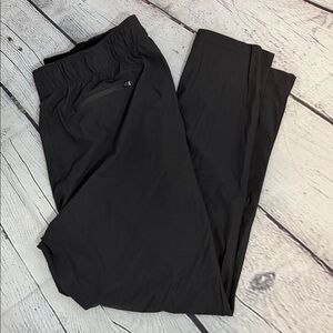 Glacier Men's Charcoal Black Joggers Size Large